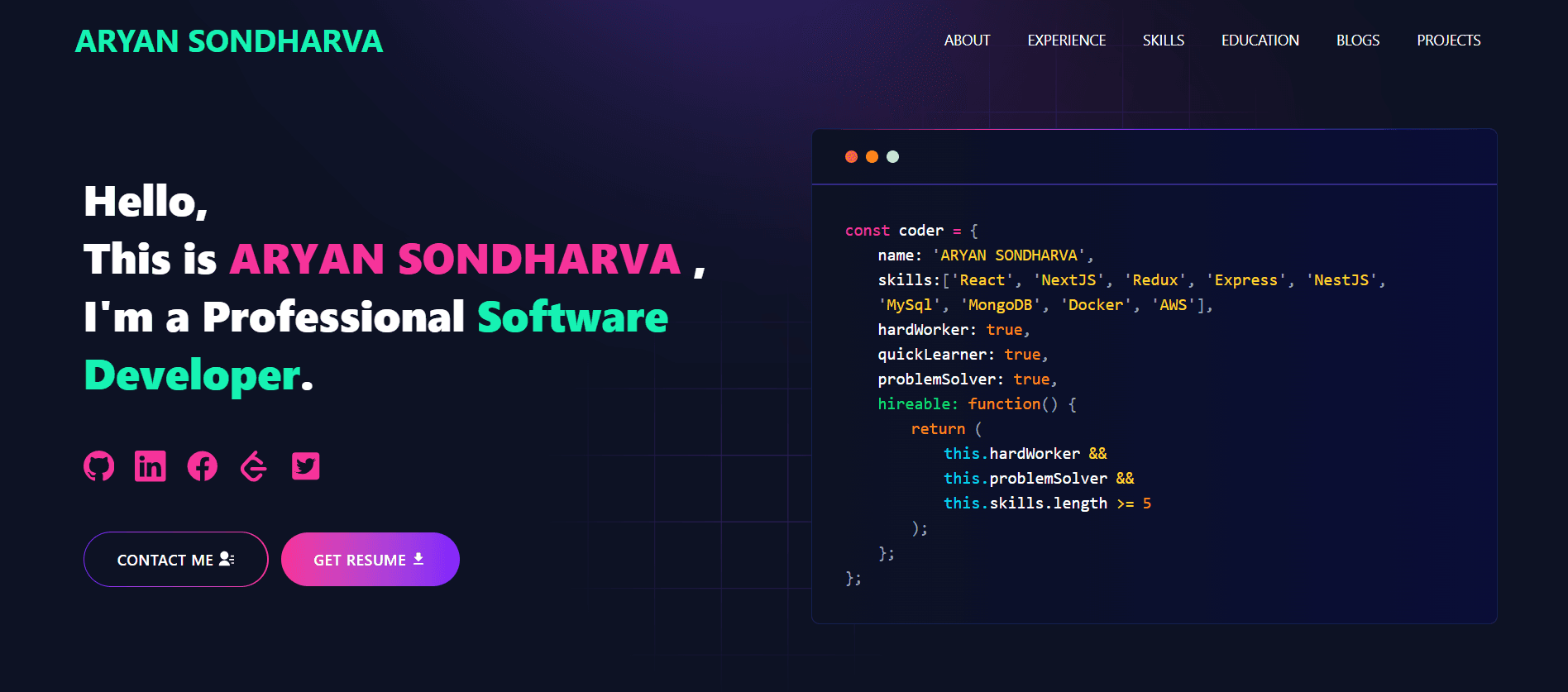 Portfolio Website